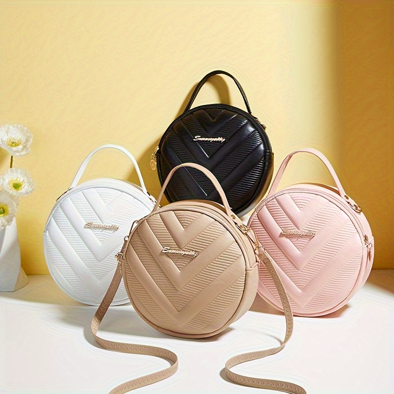 Top Handle Structured - Damska modna tkana mini torebka, elegancka,