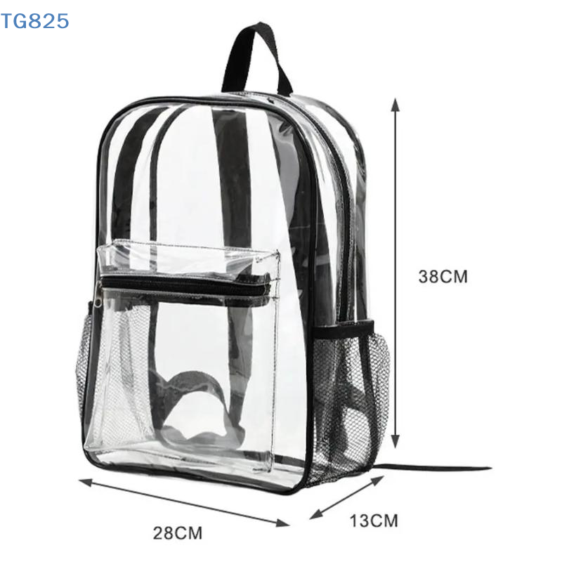Women Bags Casual - 【AN】【AN】Przezroczysty plecak sportowy z PVC do
