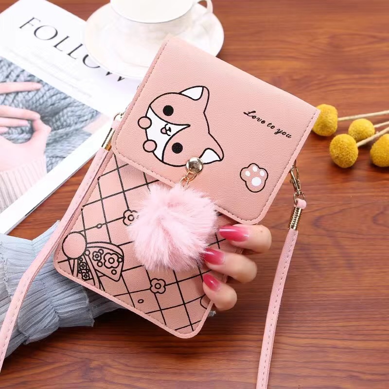 Phone Bag Crossbody - Urocza torebka na telefon z ekranem