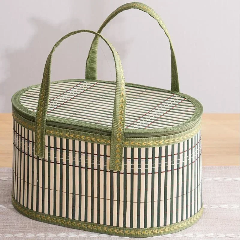 Women Bags Casual - Ręcznie Robiona Torba Bambusowa Ekologiczna Składana