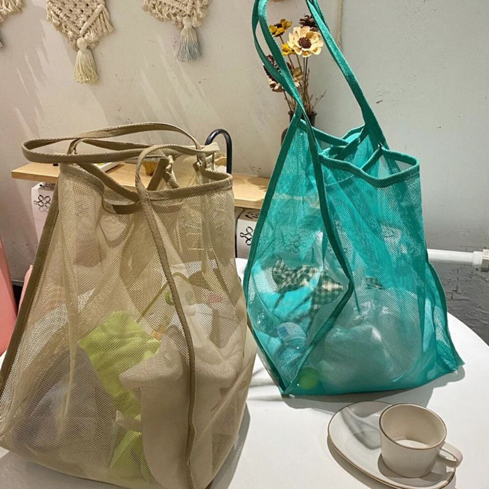 Siatkowa torba plażowa, lekka, – Women Bags Casual recenzja i cena