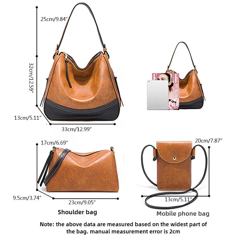 Zestaw toreb damskich - 4-częś – Phone Bag Crossbody recenzja i cena