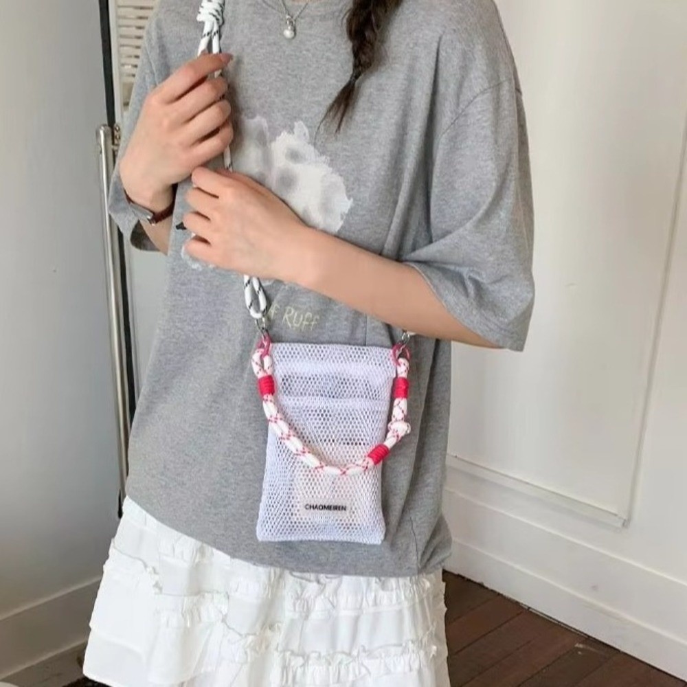 Kolorowa pleciona torba crossb – Phone Bag Crossbody recenzja i cena