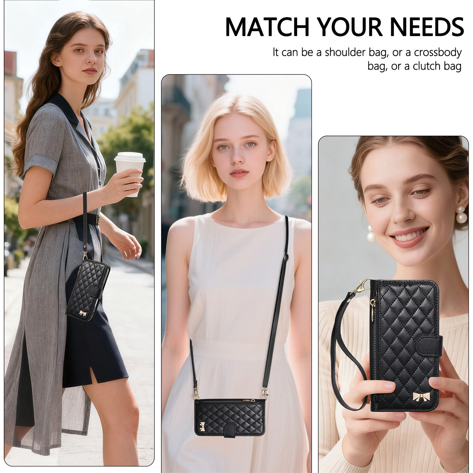 Etui na telefon z klapką, z pa – Phone Bag Crossbody recenzja i cena