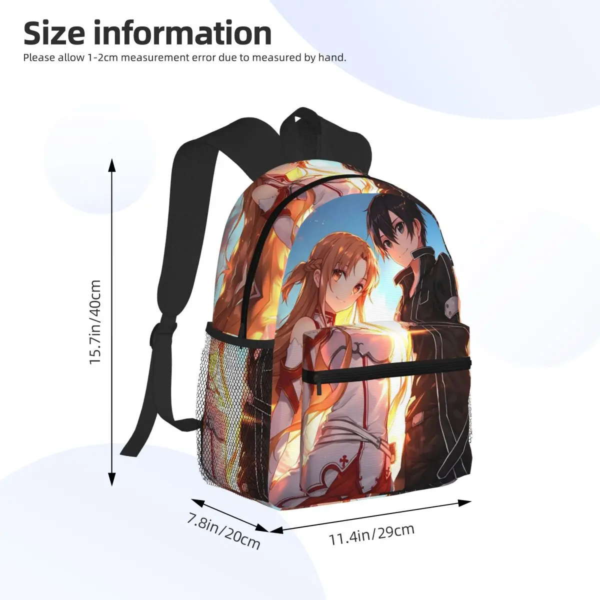 Plecak szkolny Asuna SAO, uroc – Women'S Bag Online recenzja i cena