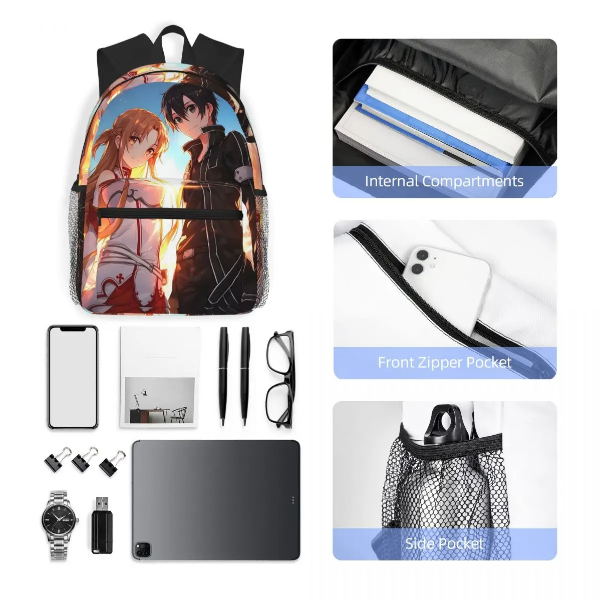 Plecak szkolny Asuna SAO, uroc – Women'S Bag Online recenzja i cena