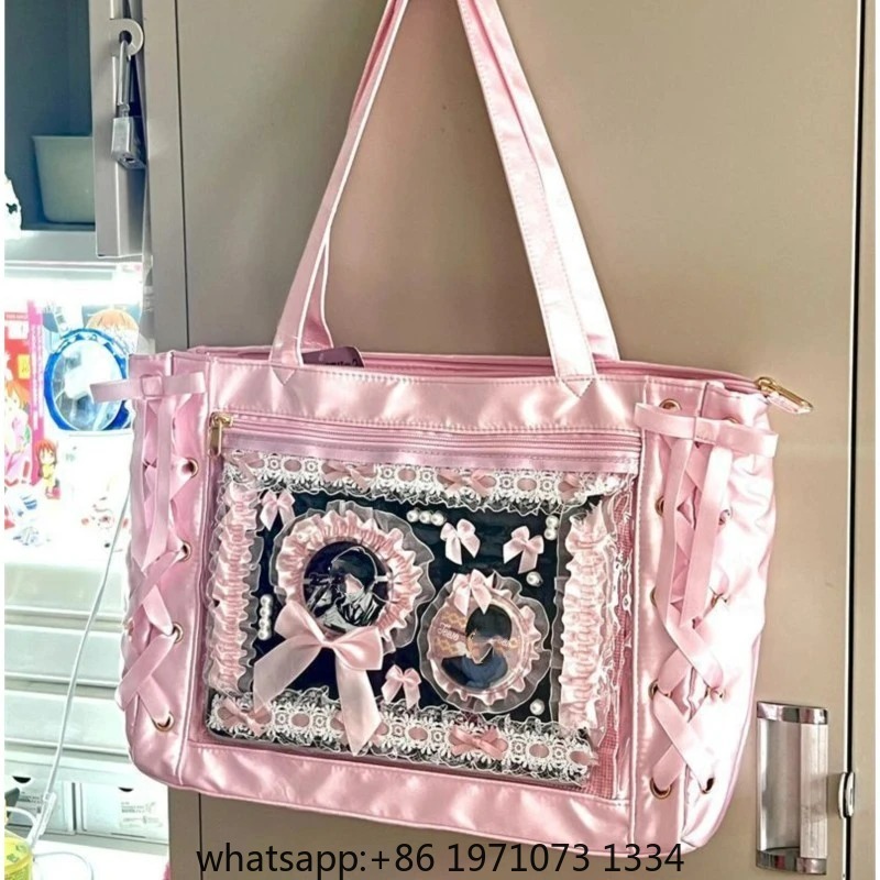 Nowa Słodka Lolita Różowa Torb – Women'S Japanese Bags recenzja i cena