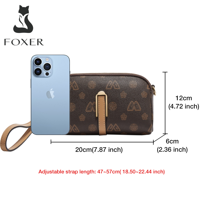FOXER Damska Mała Torebka Cros – Women Bags Casual recenzja i cena