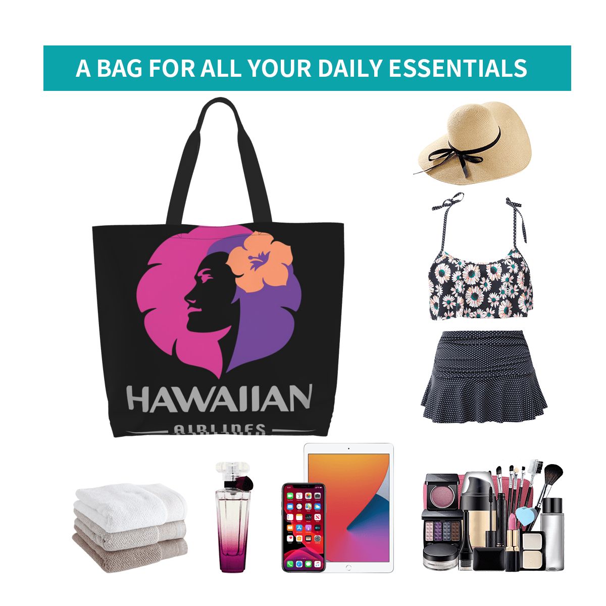 Torba na zakupy Hawaiian Airli – Women Bags Discount recenzja i cena