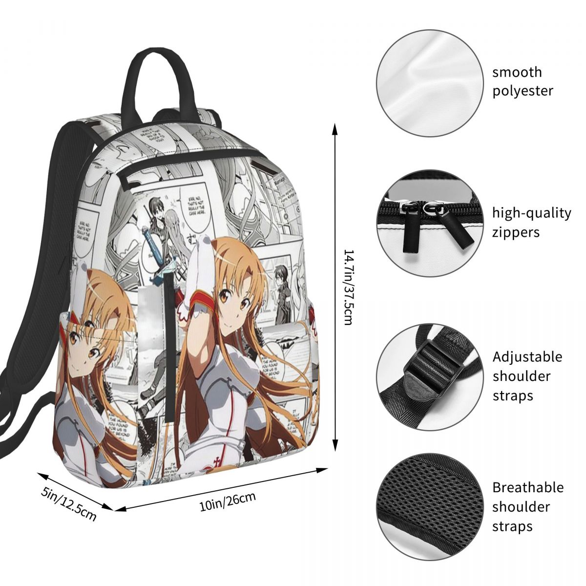 Plecak Anime Sword Art Online  – Women'S Bag Online recenzja i cena