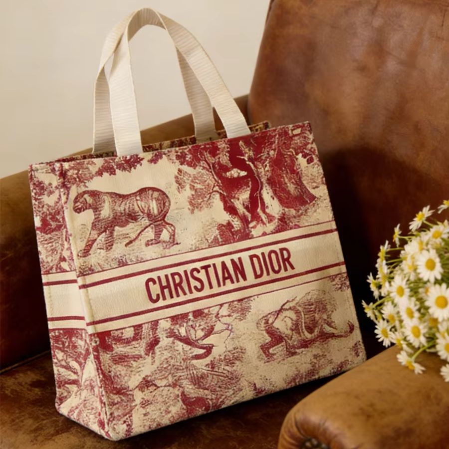 Torba Christian Dior, czerwona – Women Bags Tote Dior recenzja i cena