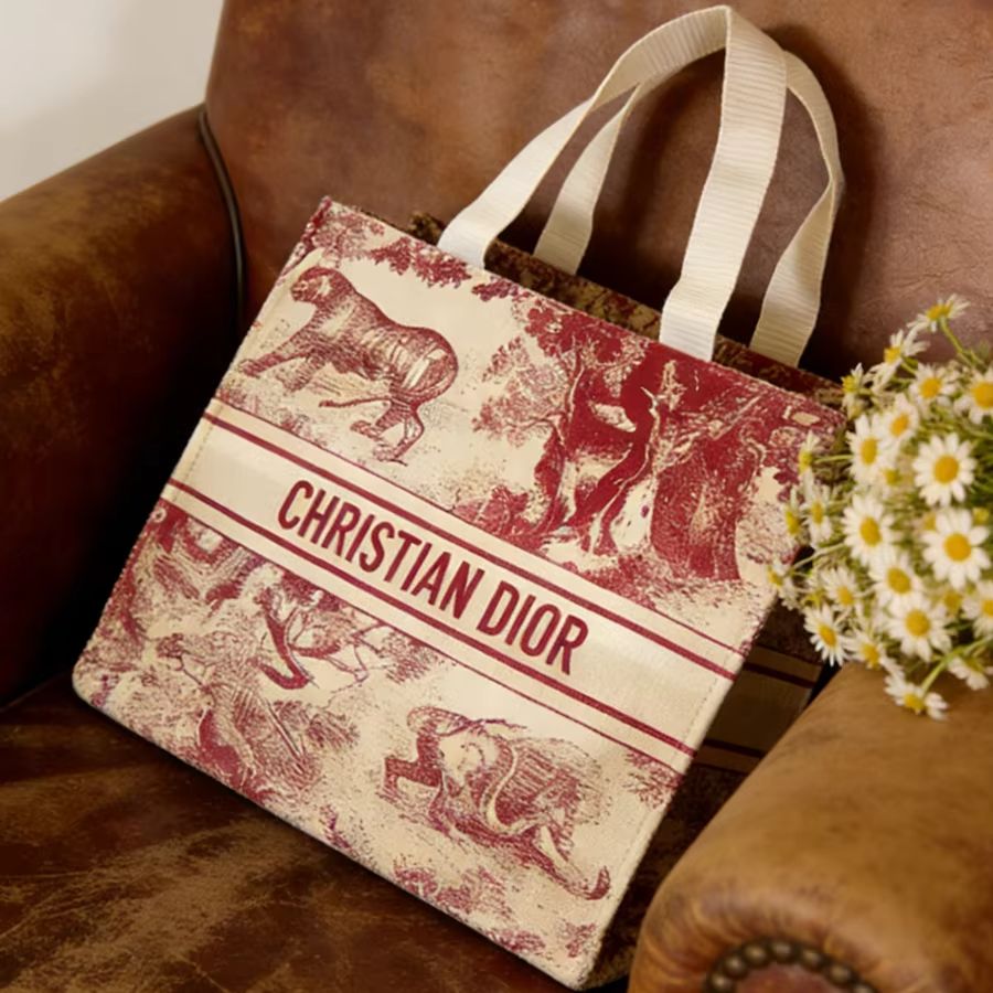 Torba Christian Dior, czerwona – Women Bags Tote Dior recenzja i cena